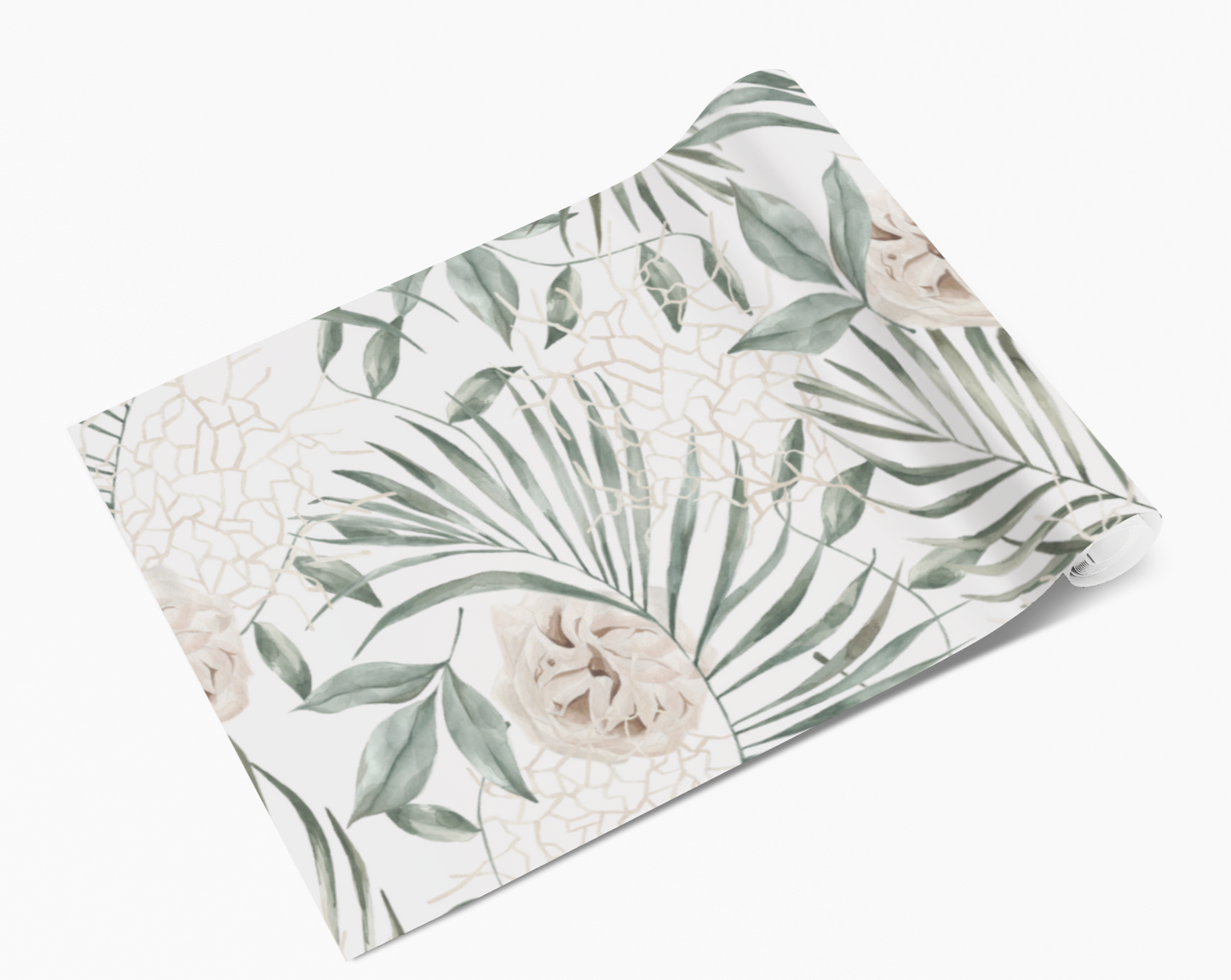 Fern Leaf Flowers Self Adhesive Vinyl