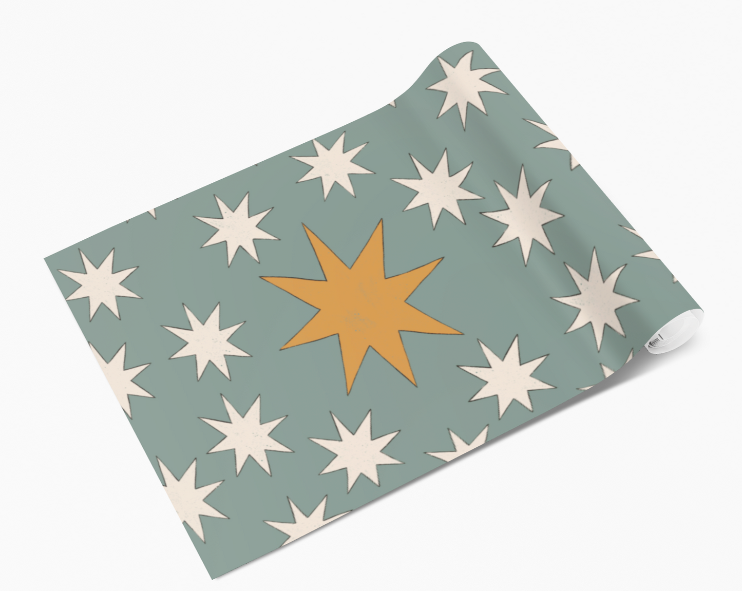 8 Point Star Design Vinyl Furniture Sticker
