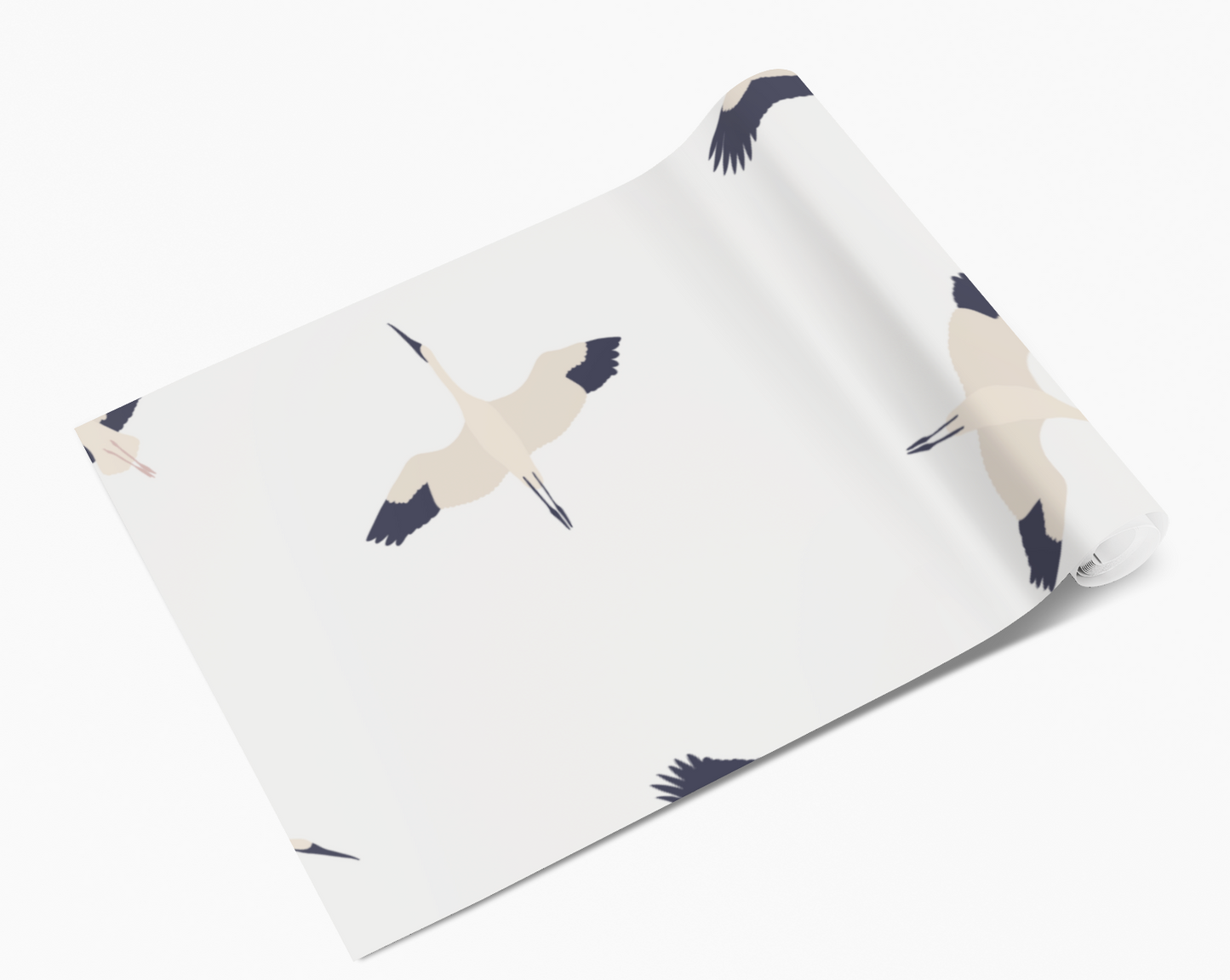 Crane Flying Bird Self Adhesive Vinyl
