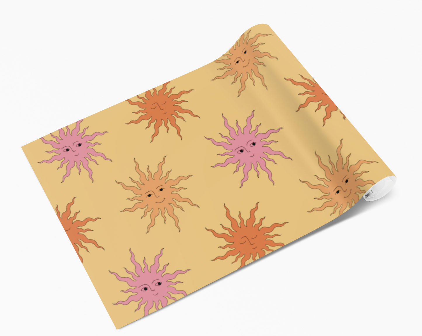 Sunburst Sunbeam Faces Self Adhesive Vinyl