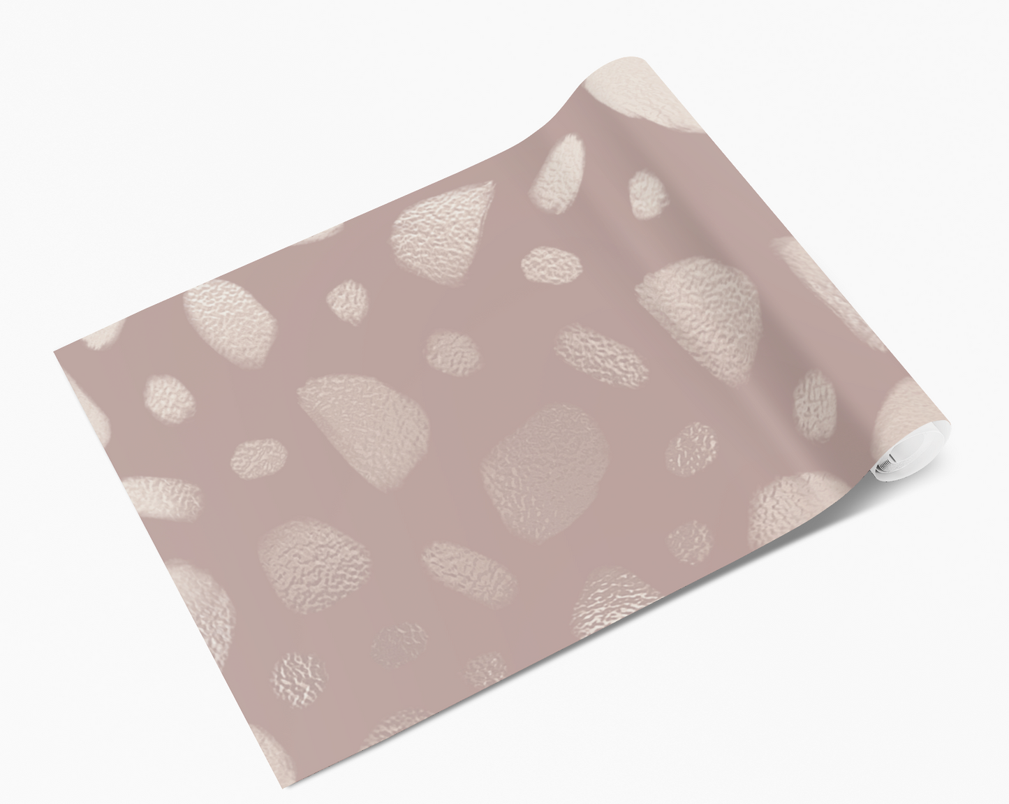 Blush Pink Foil Effect Smudges Self Adhesive Vinyl