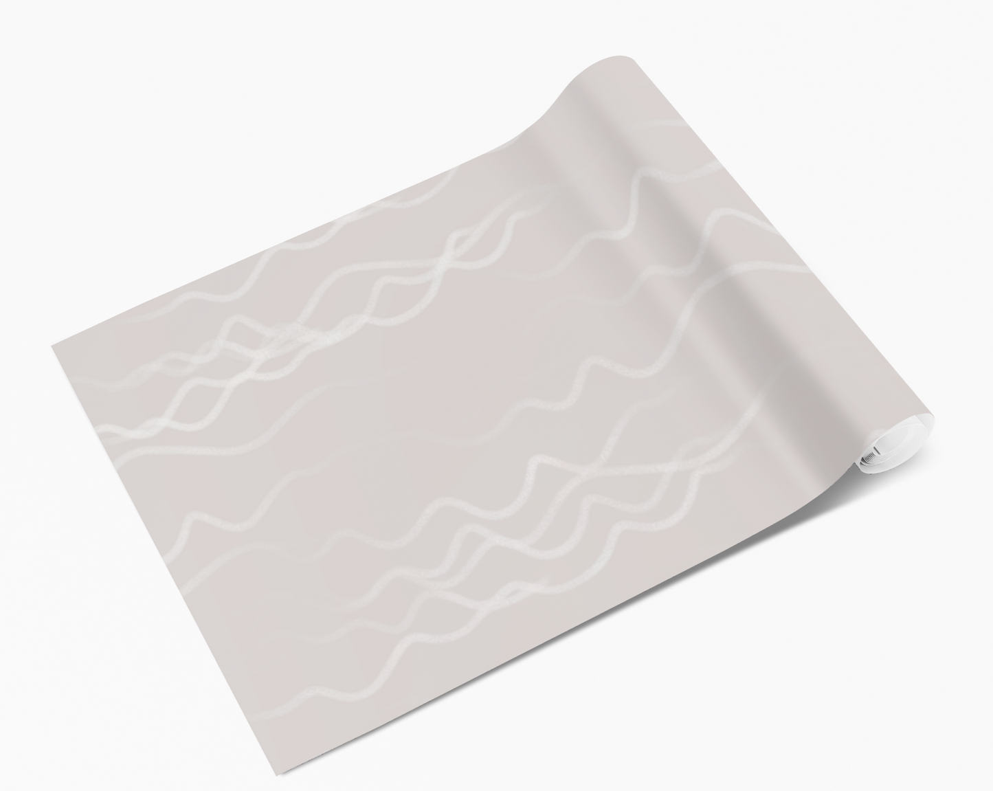 Stoney Beige Wavy Lined Self Adhesive Vinyl