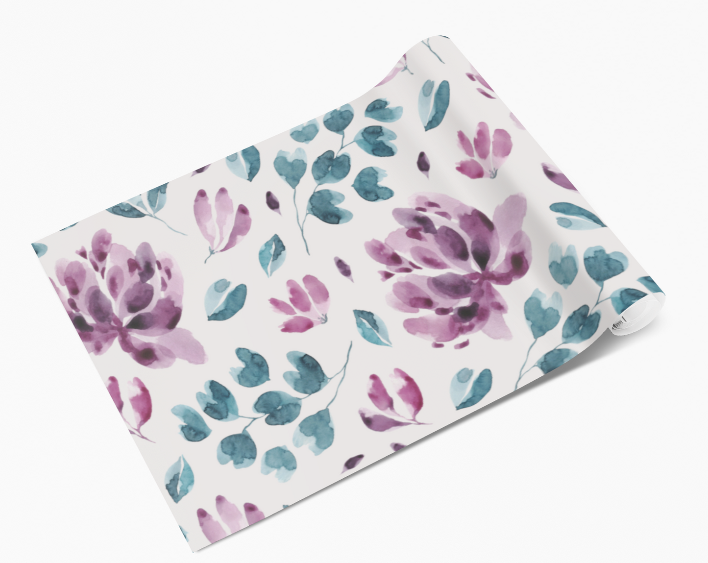 Watercolour Brush Stroke Flowers Vinyl Furniture Wrap