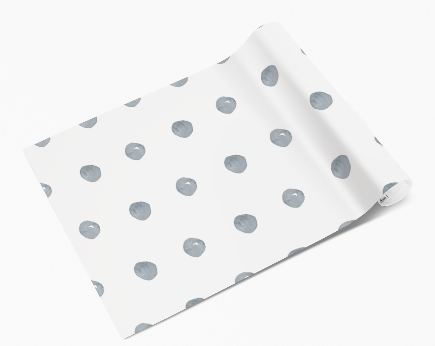 Grey Dotty Spots Self Adhesive Vinyl