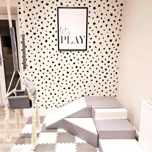 Irregular Polka Dot Wall Stickers Dalmation Spots