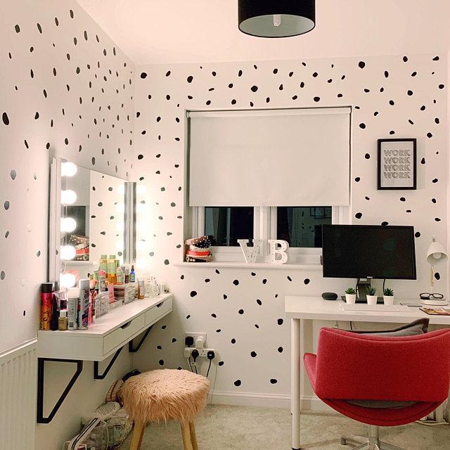 Irregular Polka Dot Wall Stickers Dalmation Spots