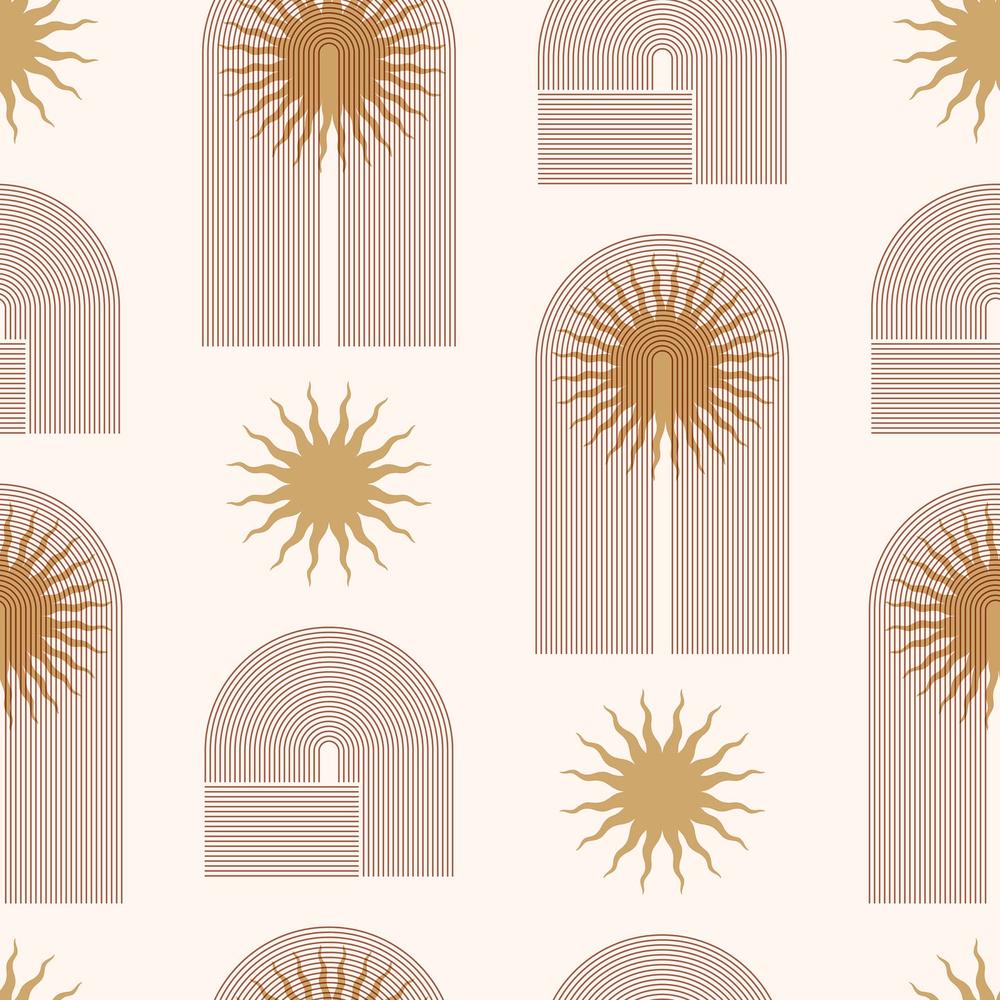 Sunbeam Sun Arches Self Adhesive Vinyl