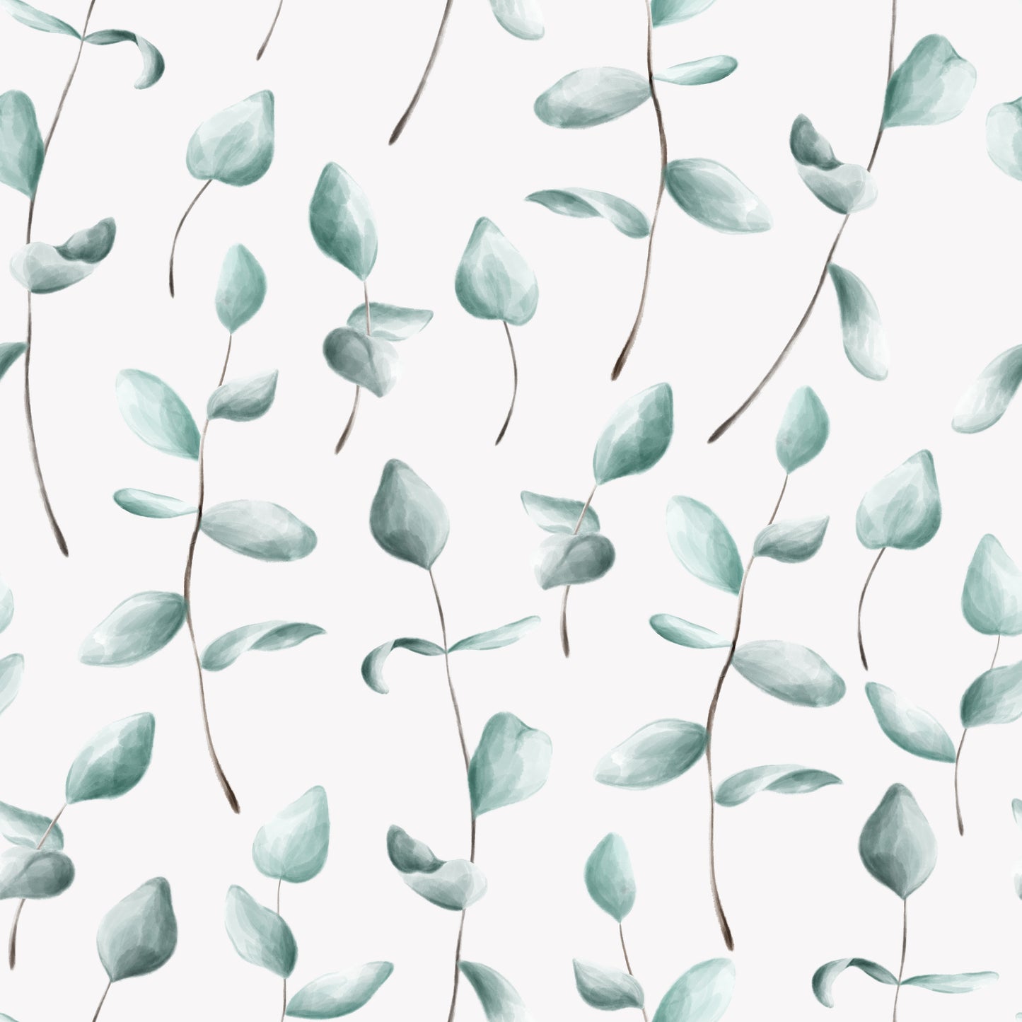 Eucalyptus Leaves Vinyl Furniture Sticker