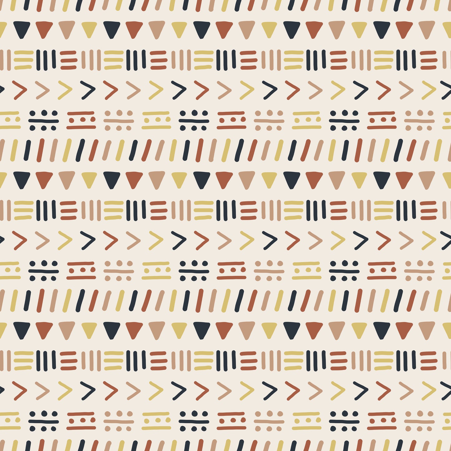 Lines Arrows Dots Neutral Pattern Vinyl Furniture Wrap