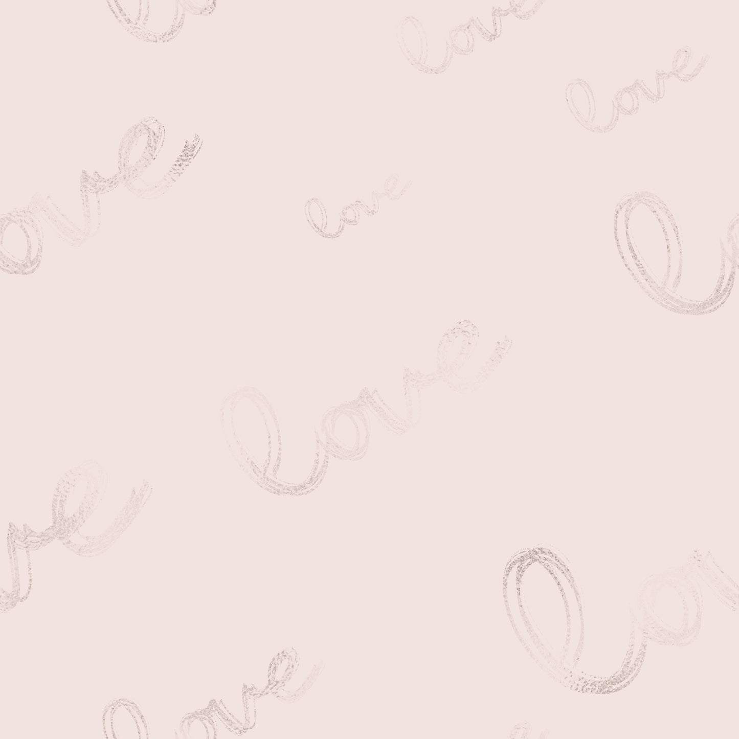 Dusty Pink Love Self Adhesive Vinyl