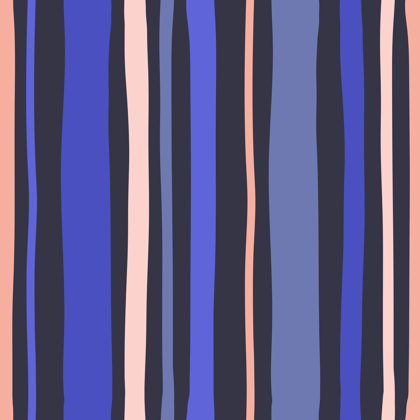 Royal Blue Tonal Stripes Vinyl Furniture Wrap