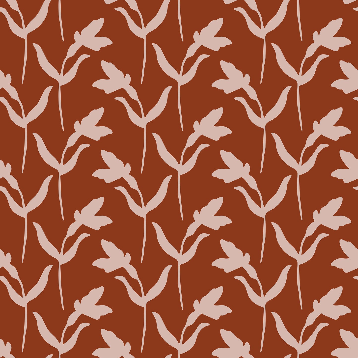 Brown Autumn Leaves Vinyl Furniture Sticker