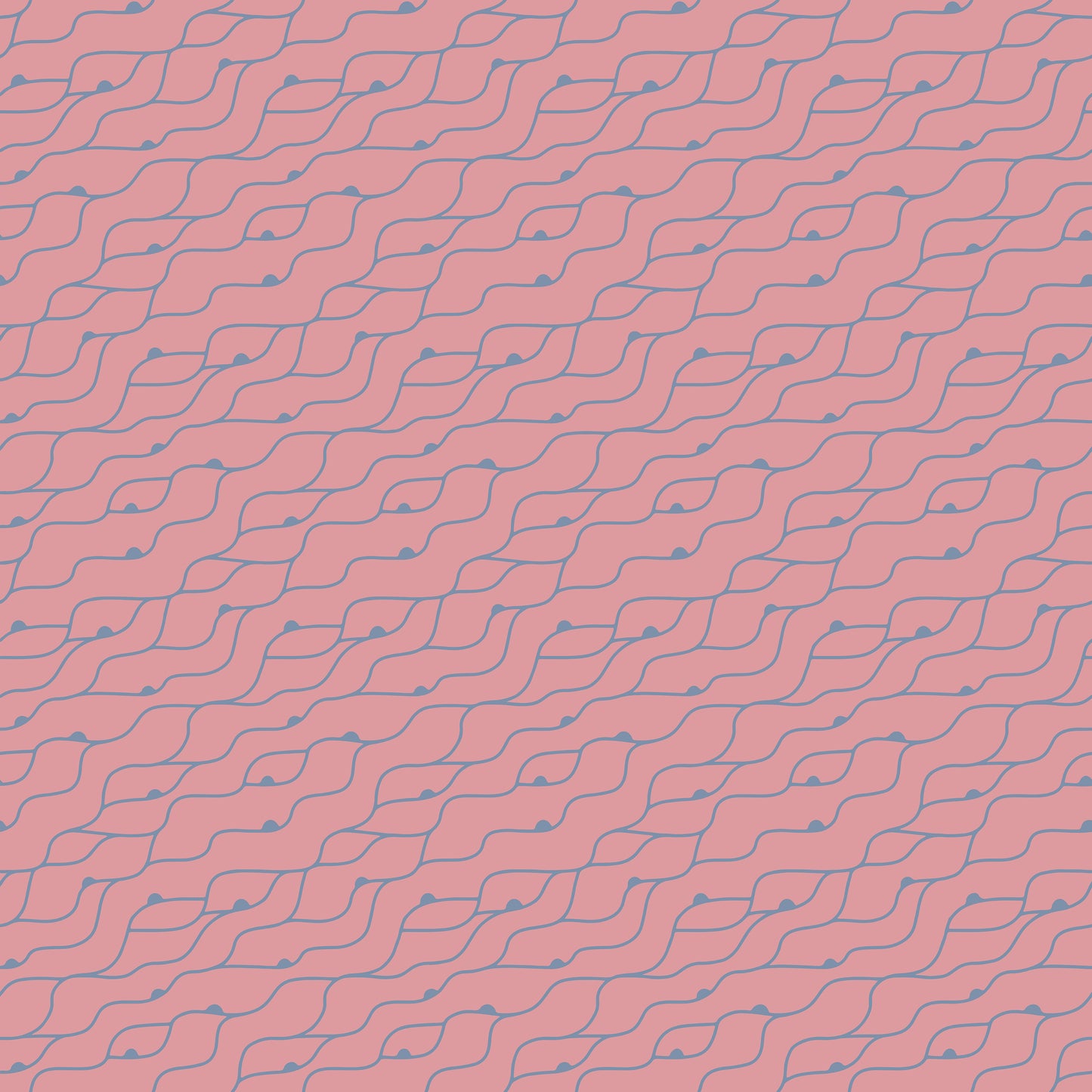 Pink Squiggle Lines Self Adhesive Vinyl