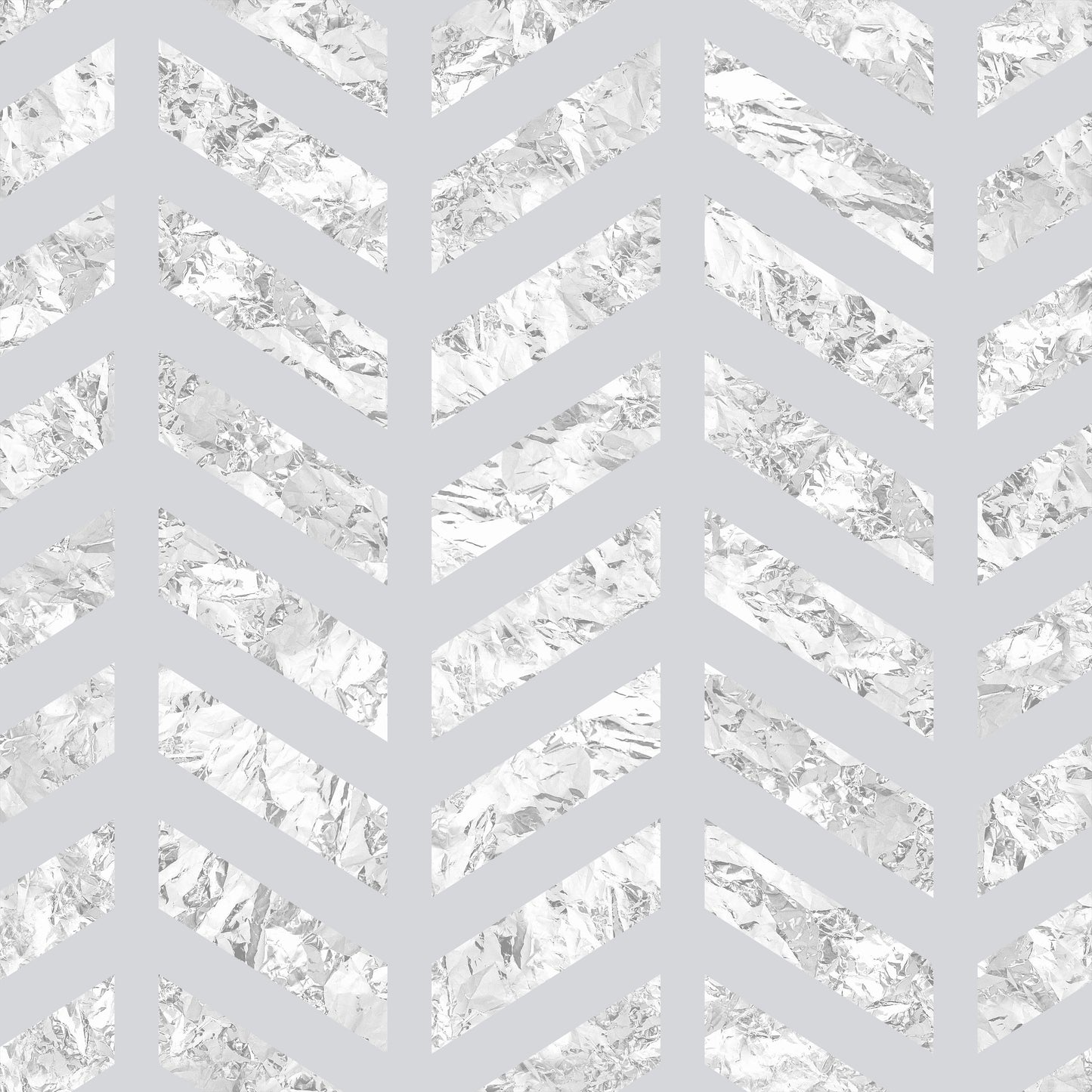 Marble Grey Chevron  Self Adhesive Vinyl