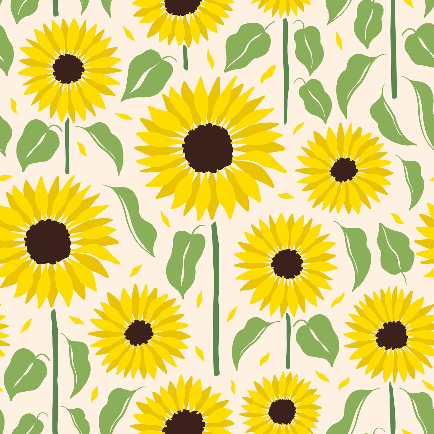 Sunflowers Self Adhesive Vinyl
