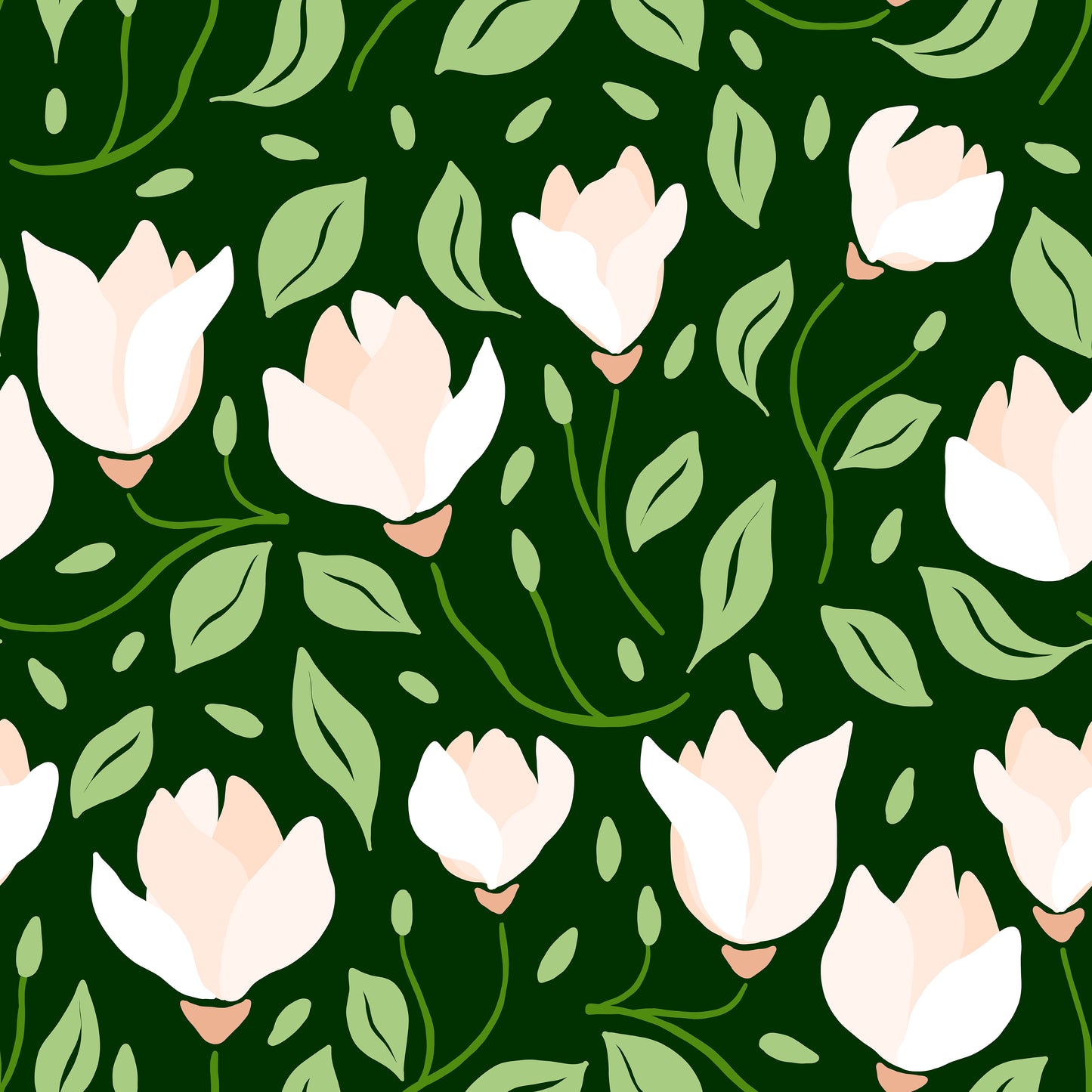 White Freesia Floral Vinyl Adhesive Vinyl