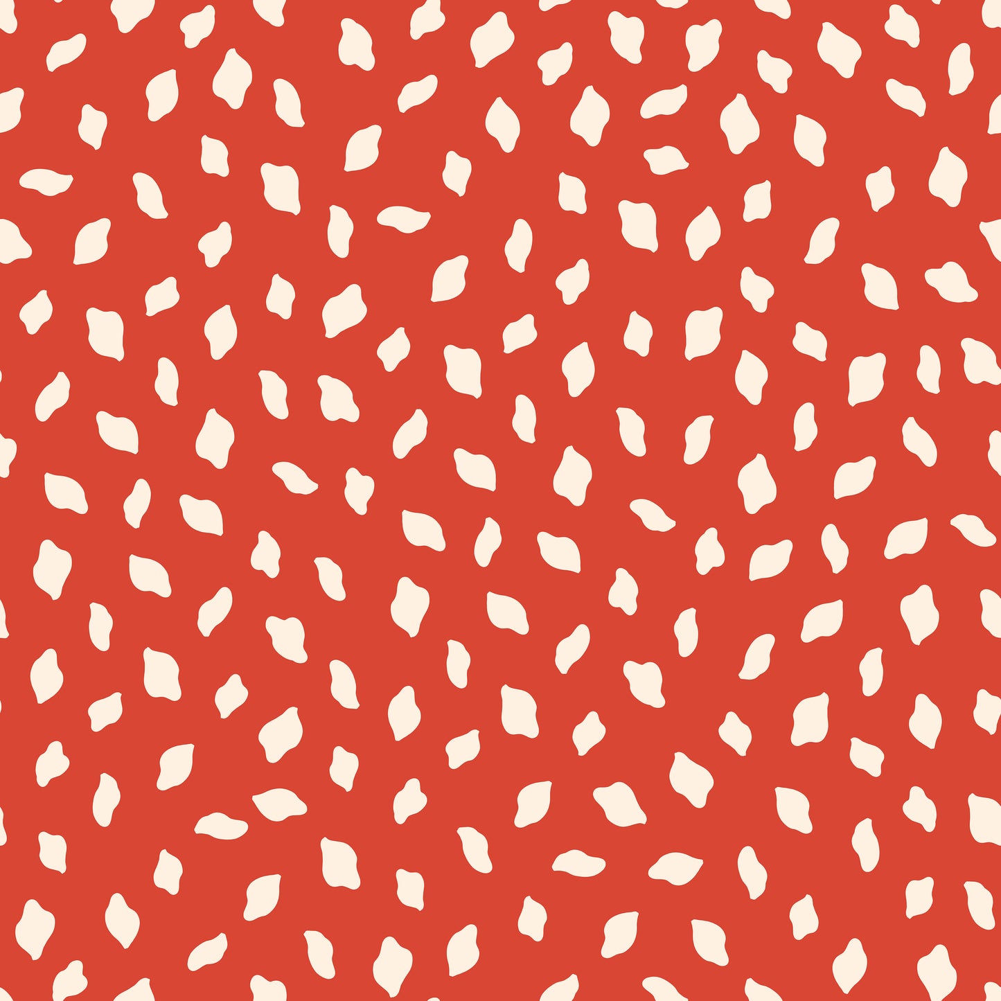 Rustic Red Mini Irregular Blobs Self Adhesive Vinyl