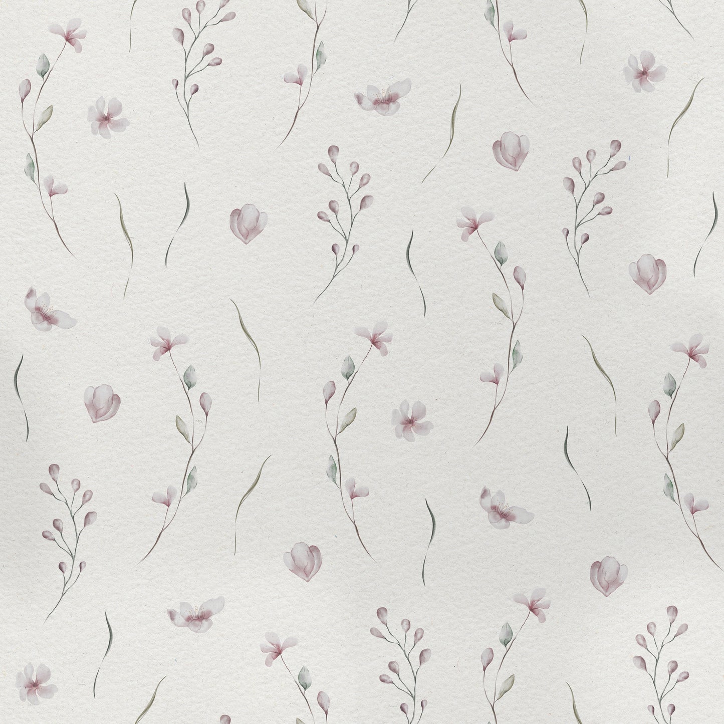 Mini Sweet Pea Flowers Self Adhesive Vinyl