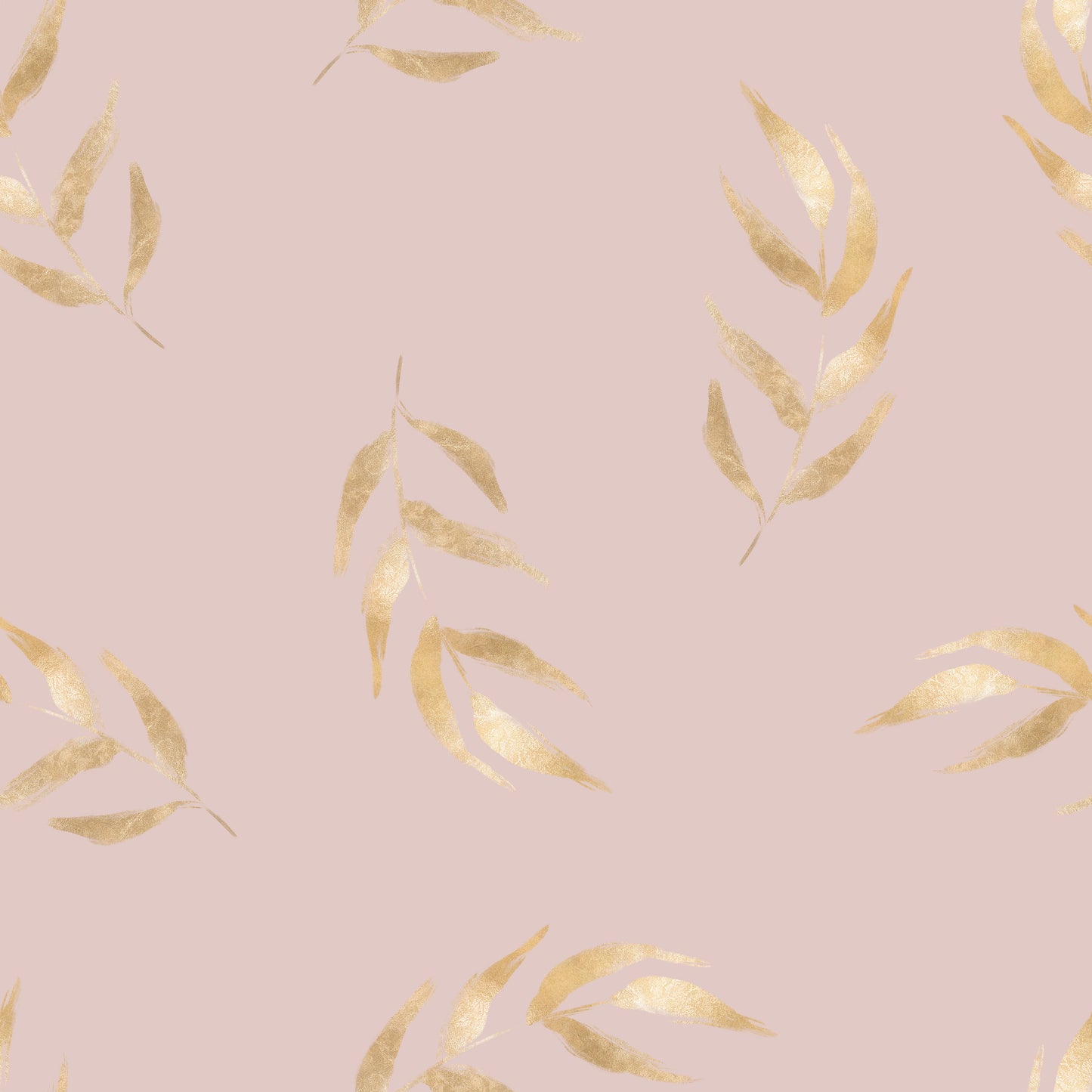 Blush Pink Gold Leaf Self Adhesive Vinyl