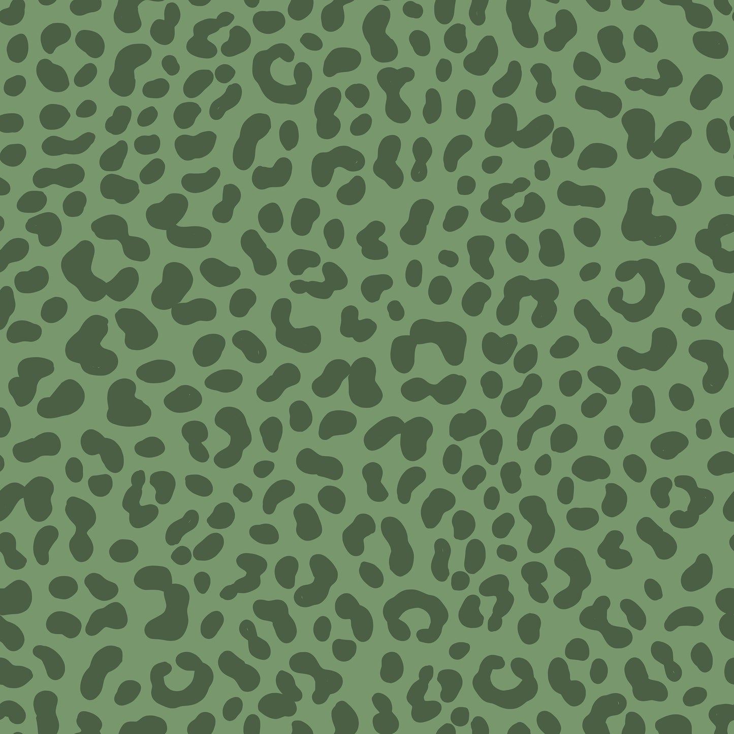 Green Leopard print Vinyl Furniture Wrap