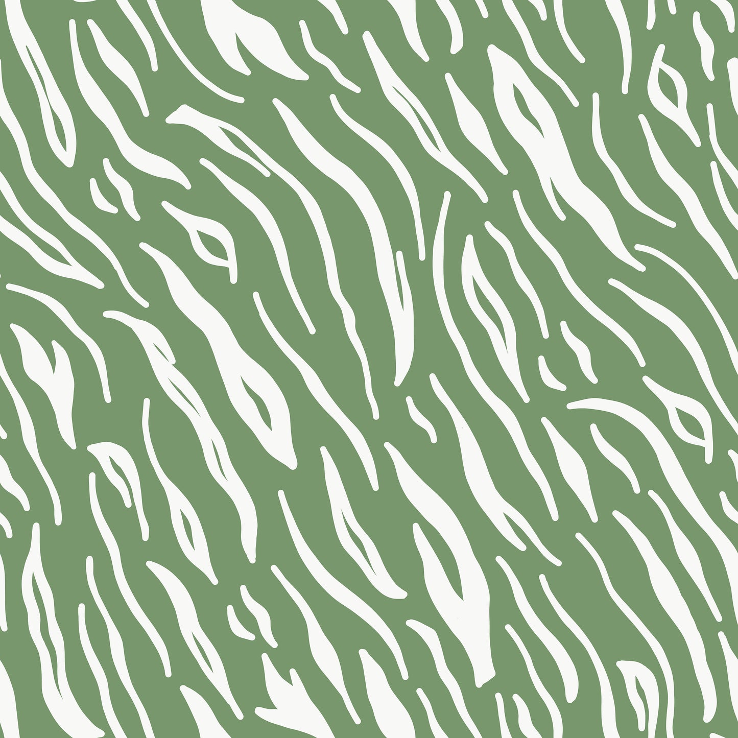 Green Tiger Print Pattern Vinyl Furniture Wrap