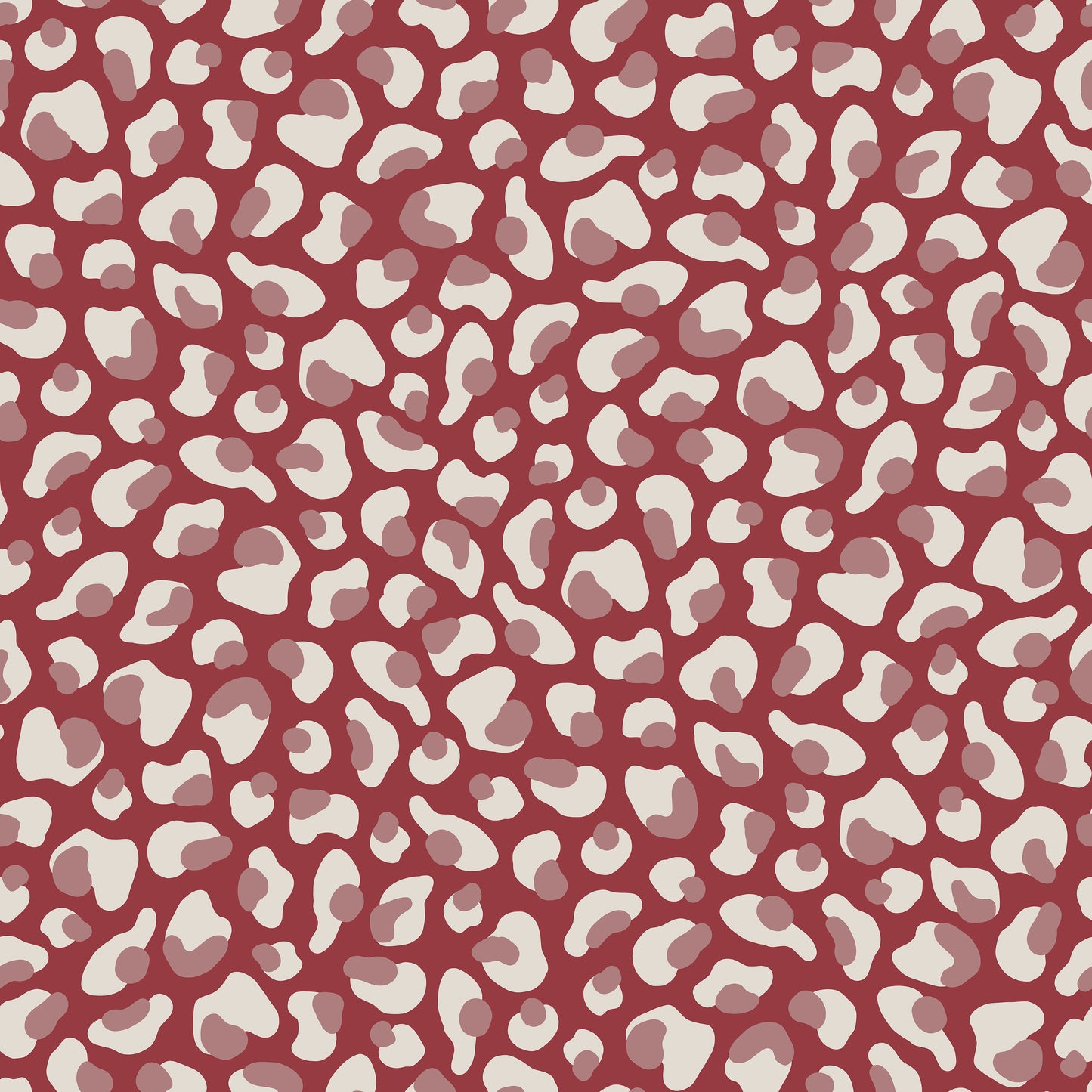 Red Rouge Leopard Print Self Adhesive Vinyl