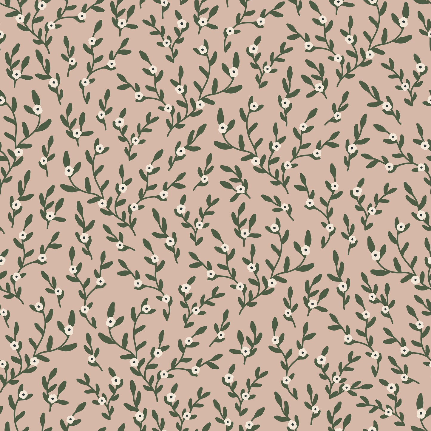 Stoney Beige Tiny Vines Vinyl Furniture Sticker