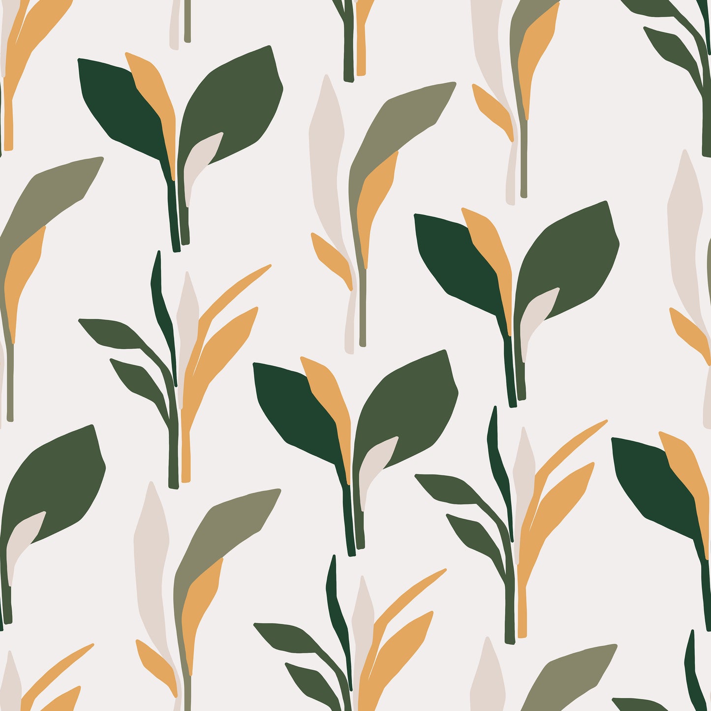 New Seedlings Growth Leaves Self Adhesive Vinyl