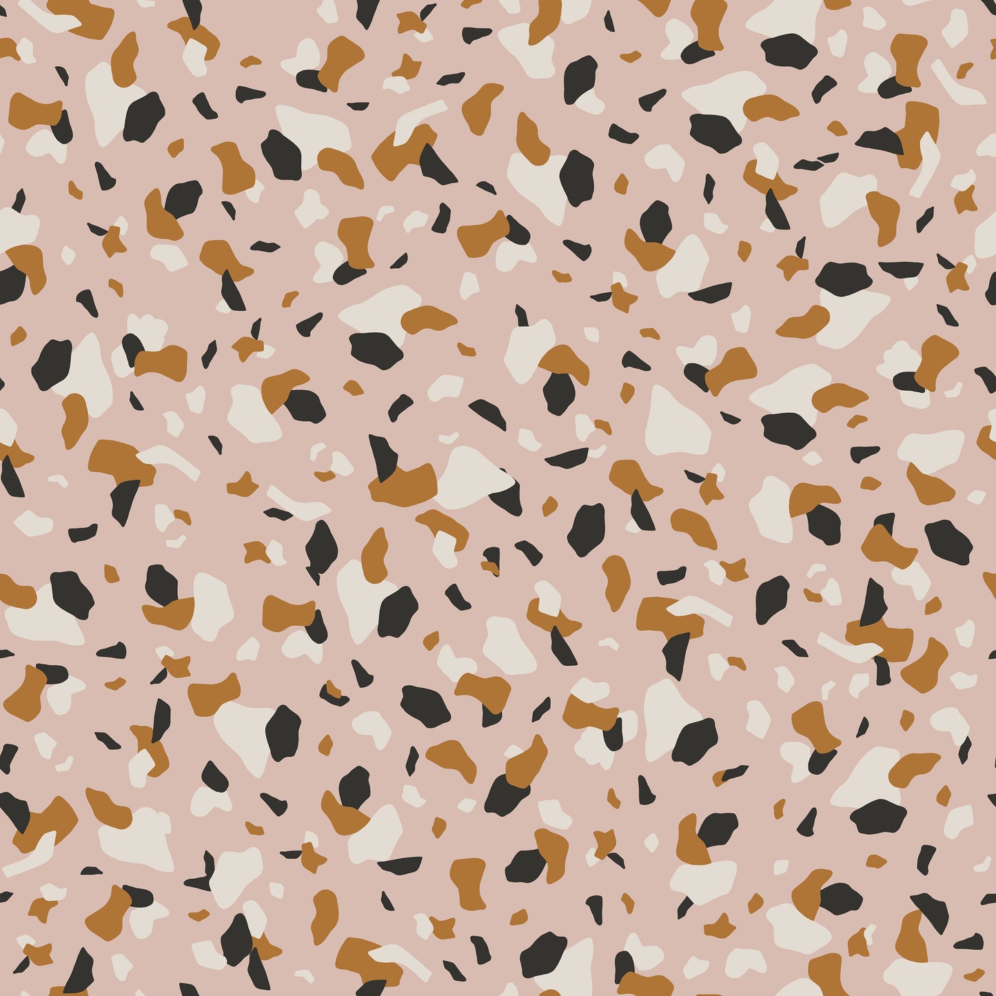 Blush Pink Terrazzo Print Vinyl Furniture Wrap