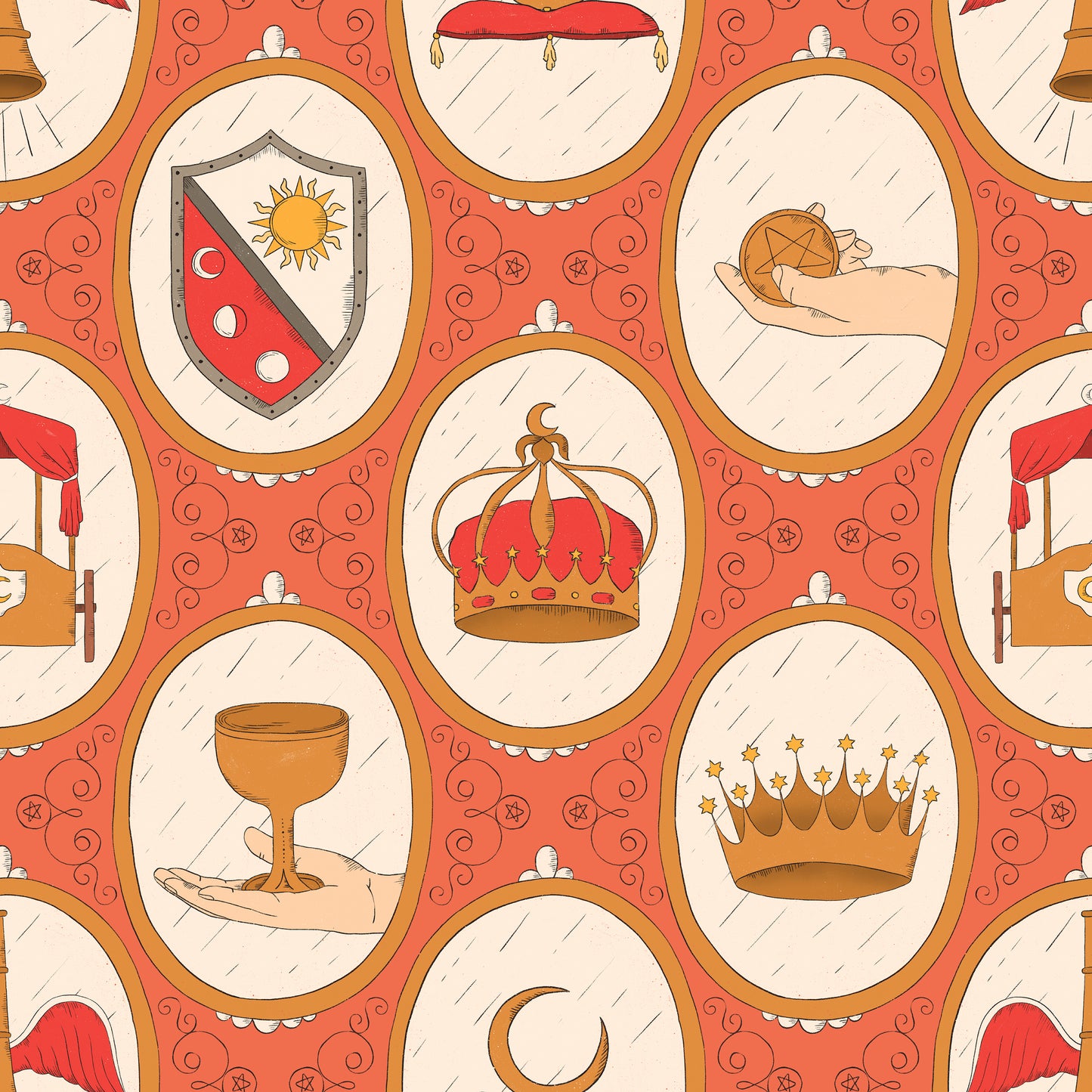 Royal Crown Crest Regal Vinyl Furniture Wrap