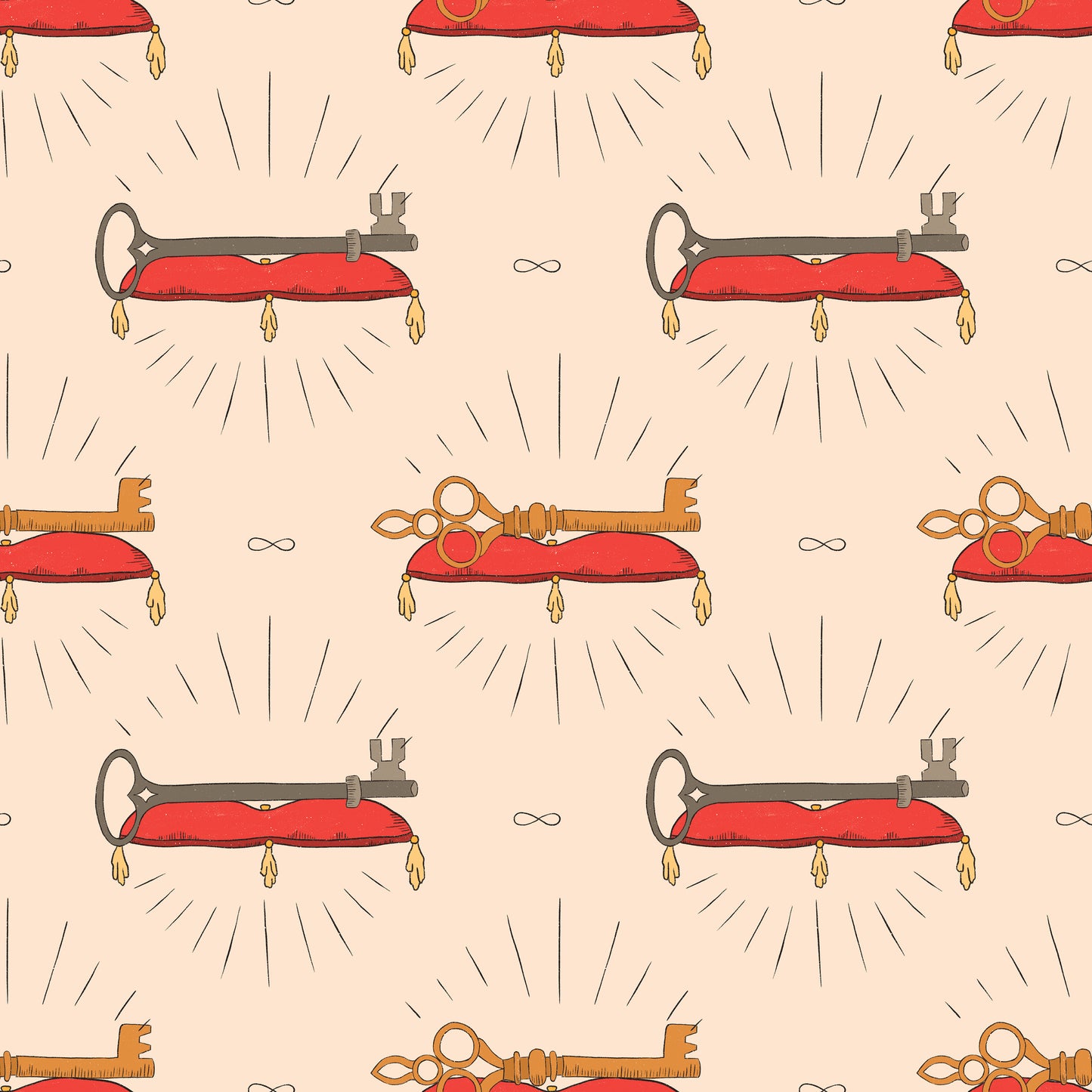 Royal Pillow Keys Self Adhesive Vinyl