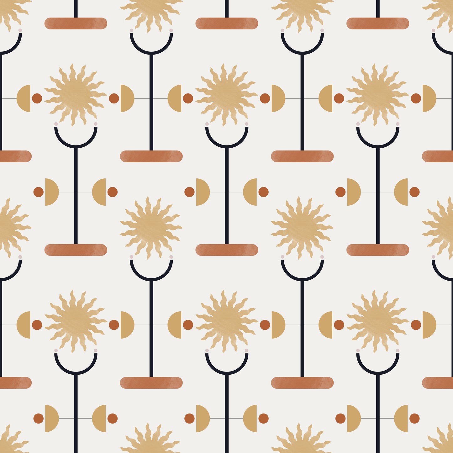 Sun Ray Symbol Self Adhesive Vinyl