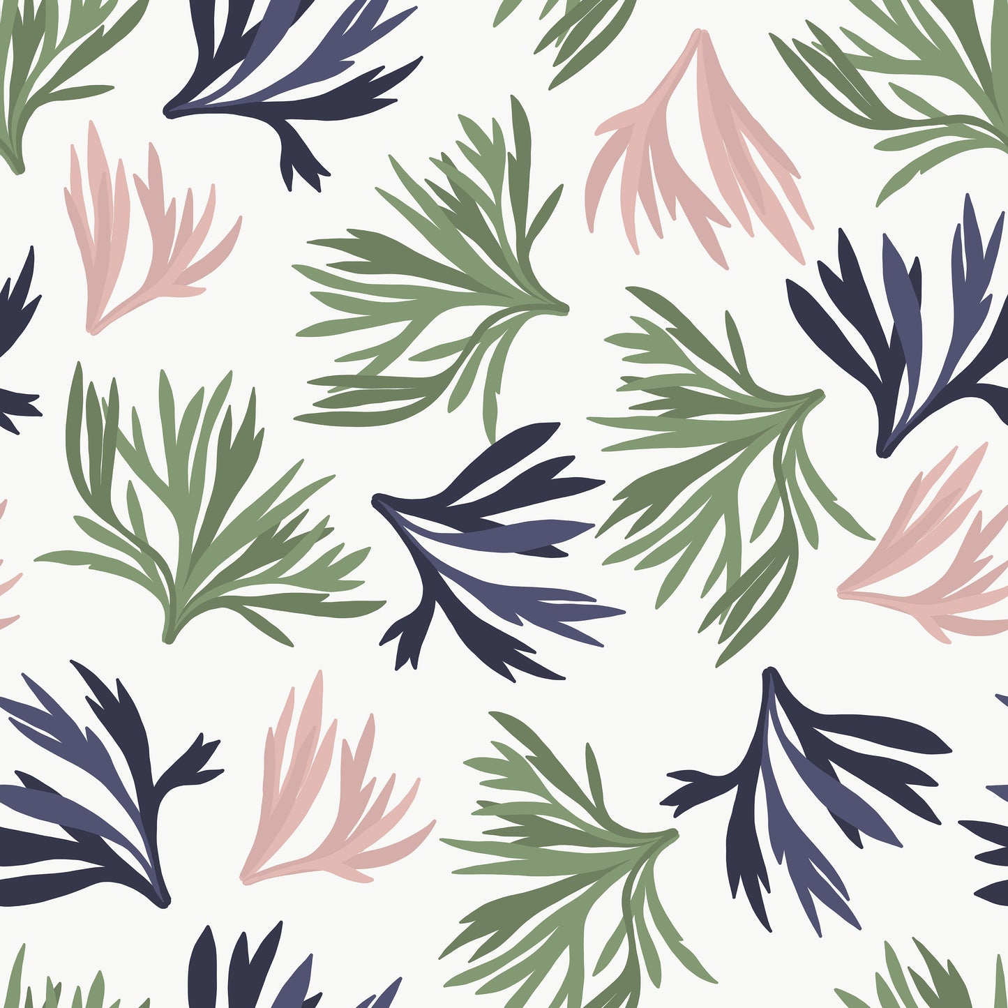 Blush Navy Green Sea Grass Self Adhesive Vinyl