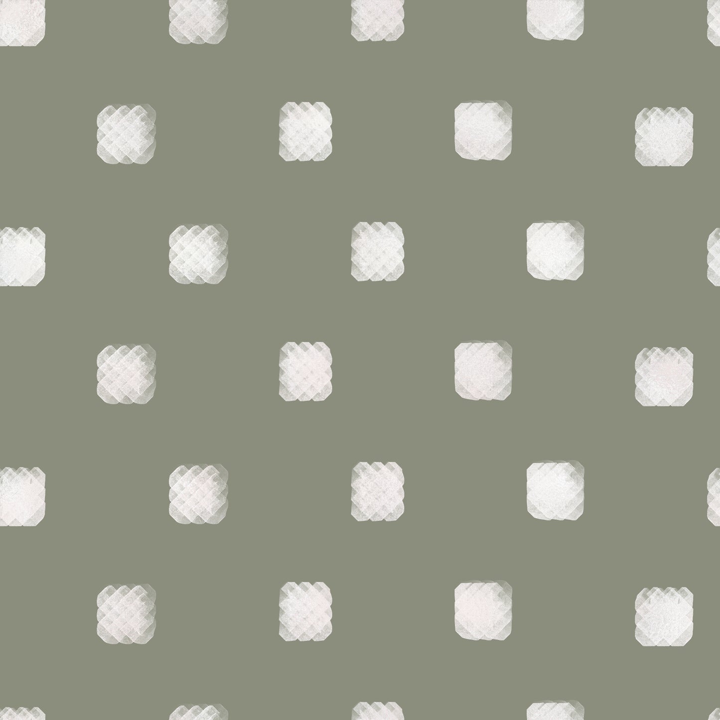 Khaki Mini Cube Squares Vinyl Furniture Sticker