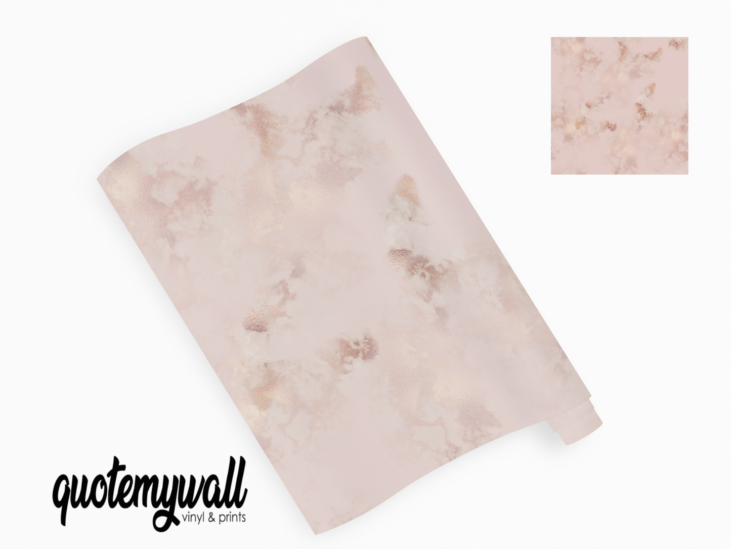 Baby Pink Marble Self Adhesive Vinyl