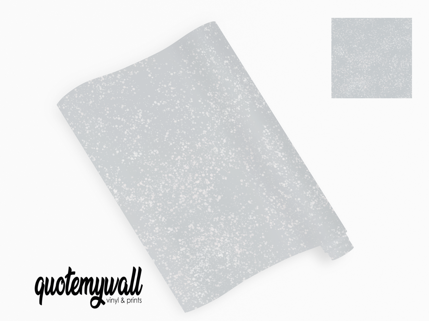 Pale Grey Speckled Eggshell Self Adhesive Vinyl