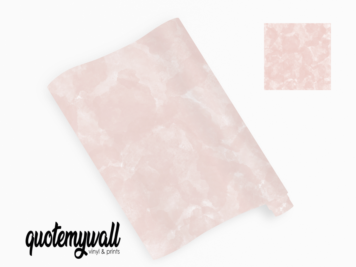 Pink Marble Smudge Self Adhesive Vinyl