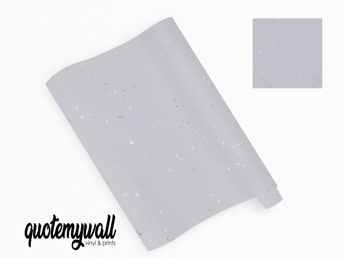 Light Grey Terrazzo Print Vinyl Furniture Wrap