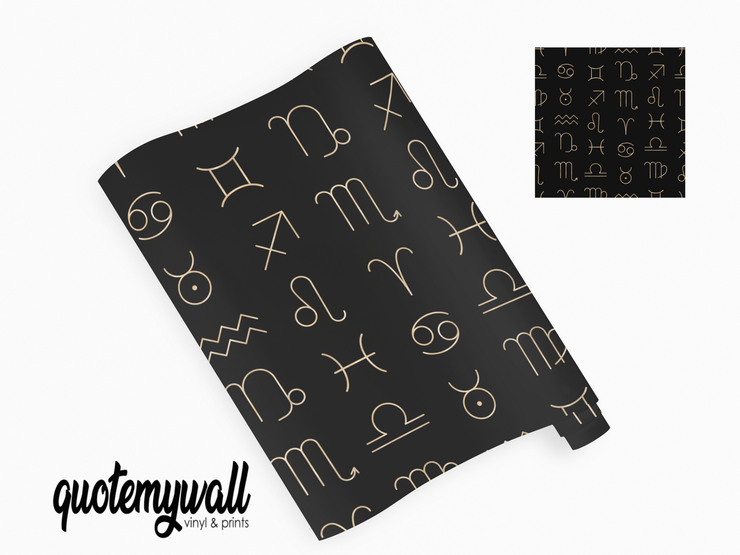 Star Sign Symbols Astrology Self Adhesive Vinyl