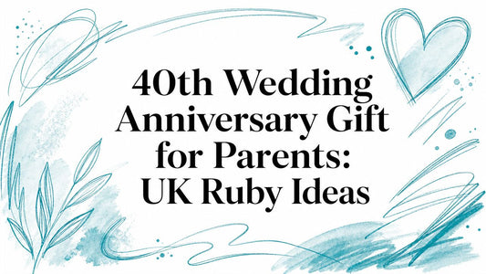 40th Wedding Anniversary Gift for Parents: UK Ruby Ideas
