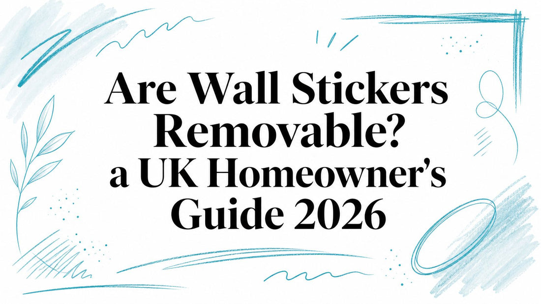 Are Wall Stickers Removable? a UK Homeowner's Guide 2026
