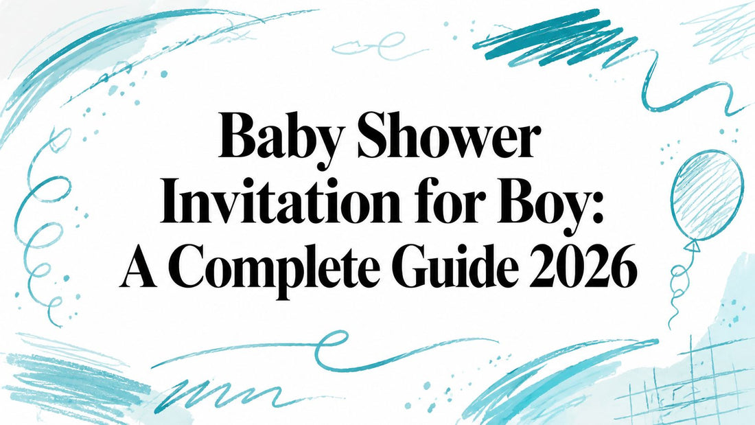 Baby Shower Invitation for Boy: A Complete Guide 2026