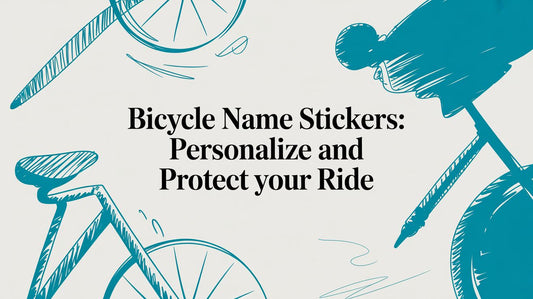 Bicycle Name Stickers: Personalize and Protect Your Ride