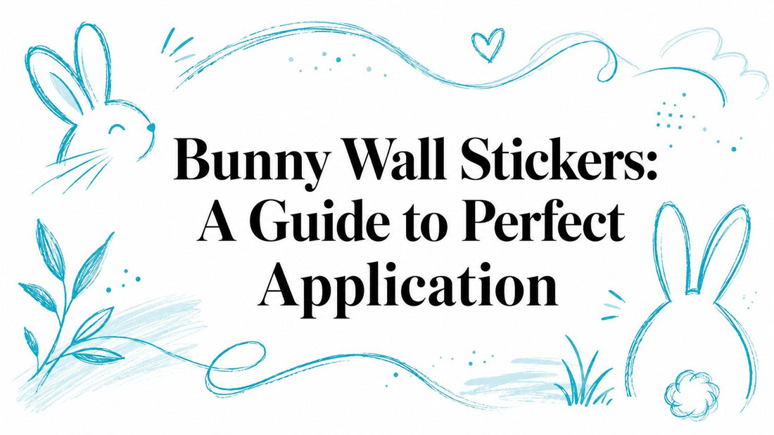 Bunny Wall Stickers: A Guide to Perfect Application