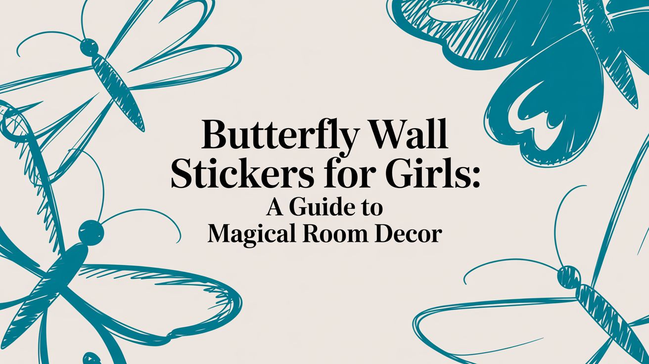 Butterfly Wall Stickers for Girls: A Guide to Magical Room Decor ...