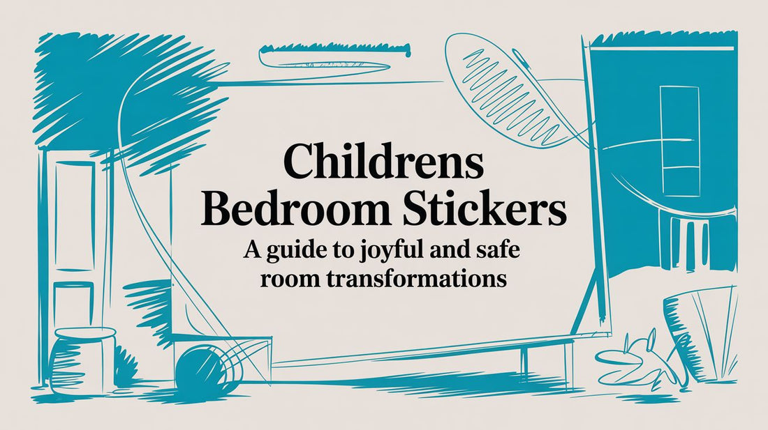 Childrens Bedroom Stickers A Guide to Joyful and Safe Room Transformations