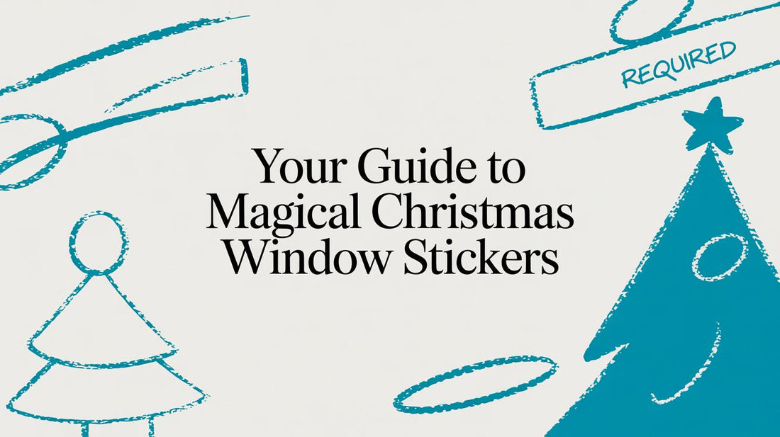 Your Guide to Magical Christmas Window Stickers