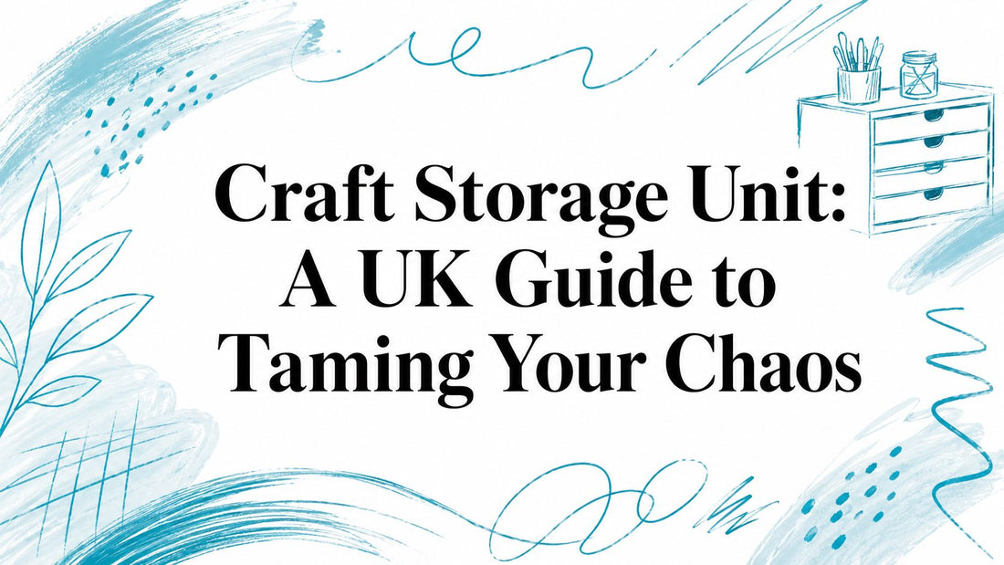 Craft Storage Unit: A UK Guide to Taming Your Chaos