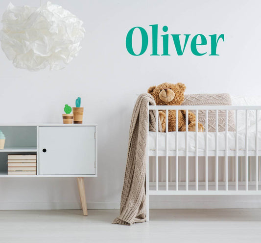 Name Wall Stickers - Add Personalised Wall Stickers To Your Rooms