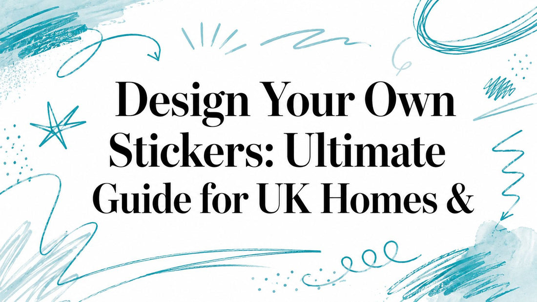 Design Your Own Stickers: Ultimate Guide for UK Homes &
